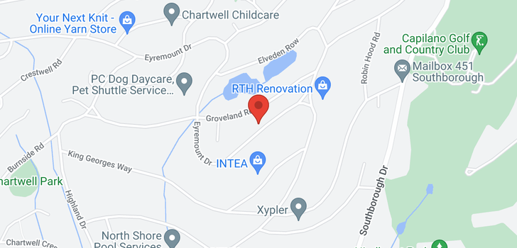 map of 985 EYREMOUNT DRIVE